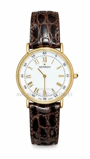 Movado Museum Classic Gent's Dress Watch 42mm Case Size.