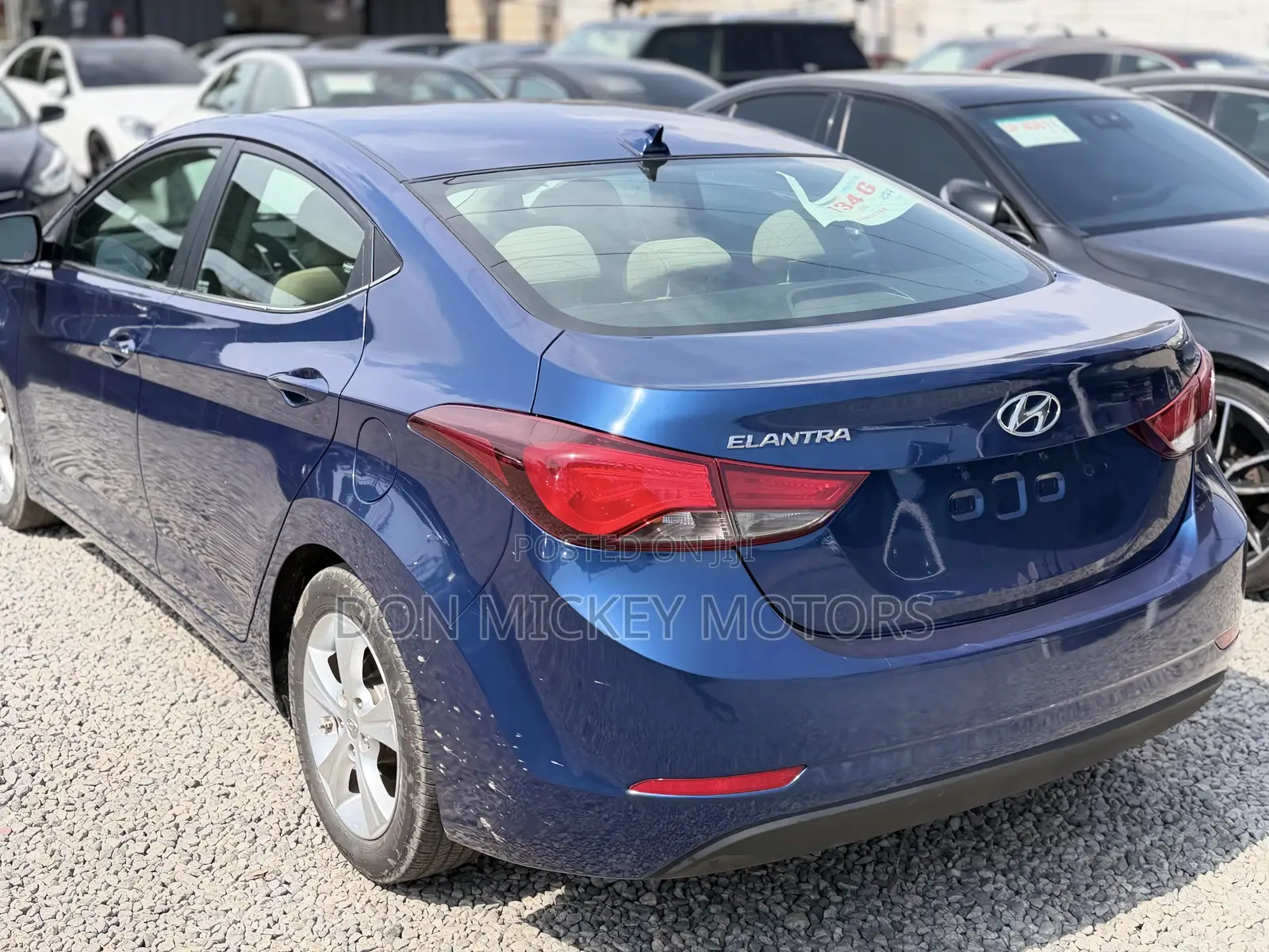 Hyundai Elantra Limited 4dr Sedan (1.8L 4cyl 6A) 2015 Blue
