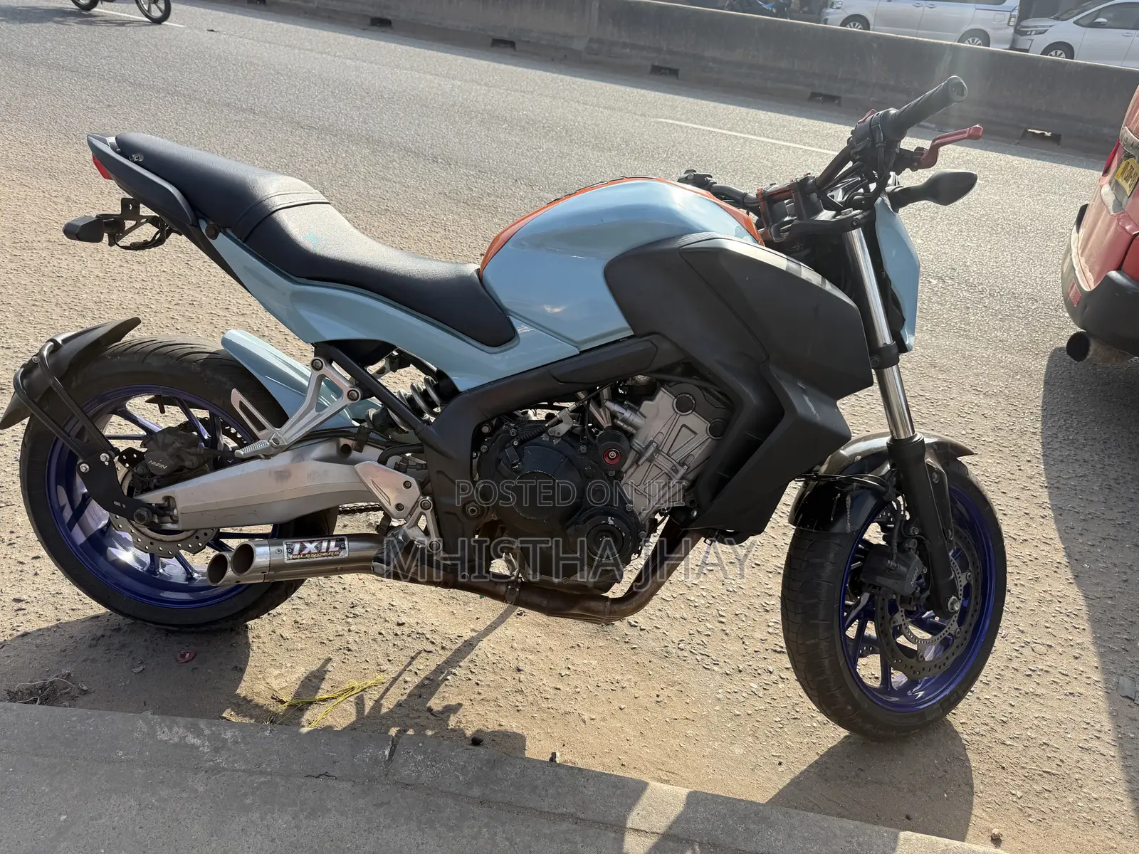 Honda CB 2018 Blue