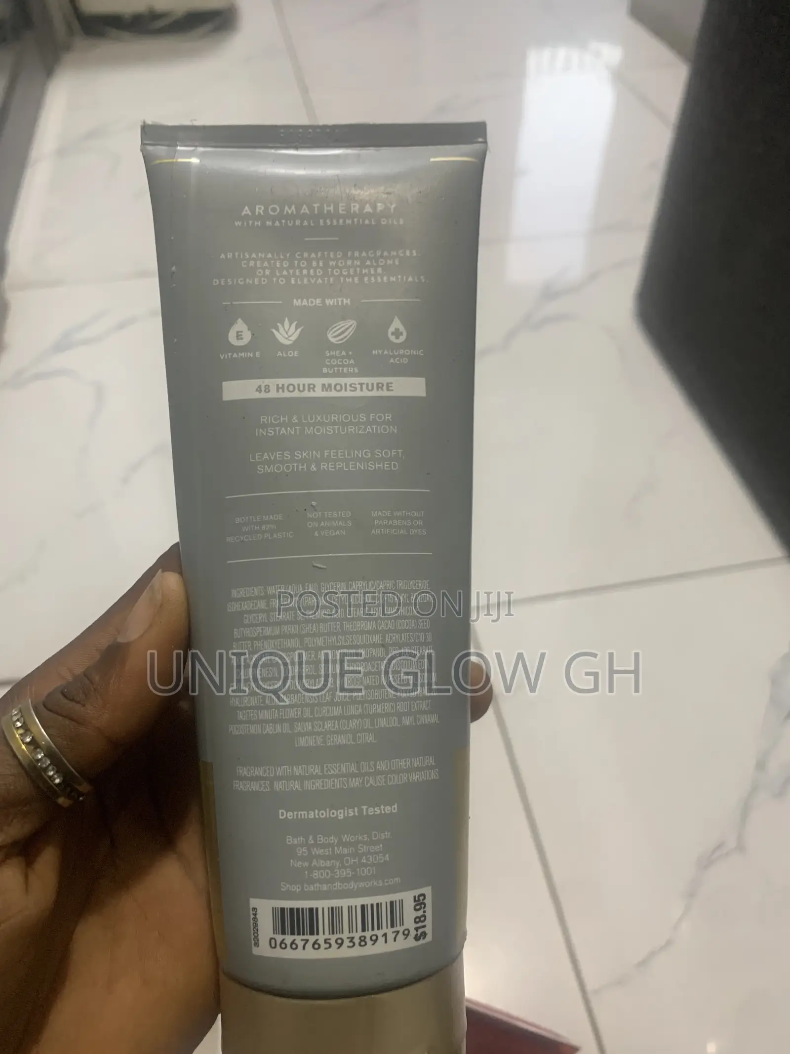 Aromatherapy Black Tea Est 1990 Bath & Body 48 Hours Moisture Lotion