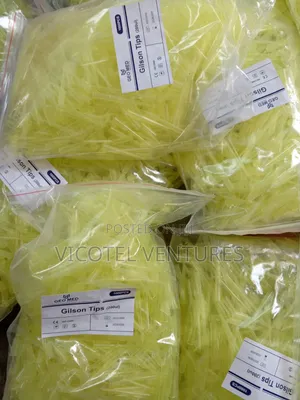 Gilson Pipette Tips Yellow/ Blue Color