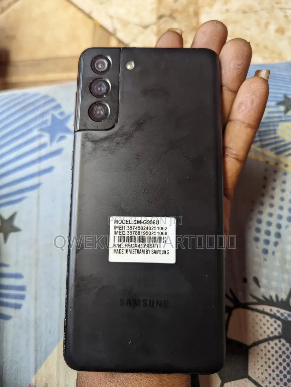 Samsung Galaxy S21 5G 128 GB Black