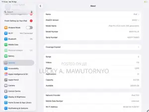 Apple iPad Pro 12.9 (2021) 512 GB Gray
