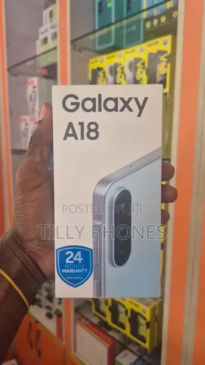New Samsung Galaxy A18 128 GB Black