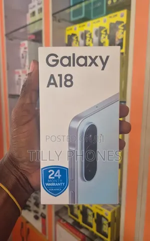 New Samsung Galaxy A18 128 GB Black
