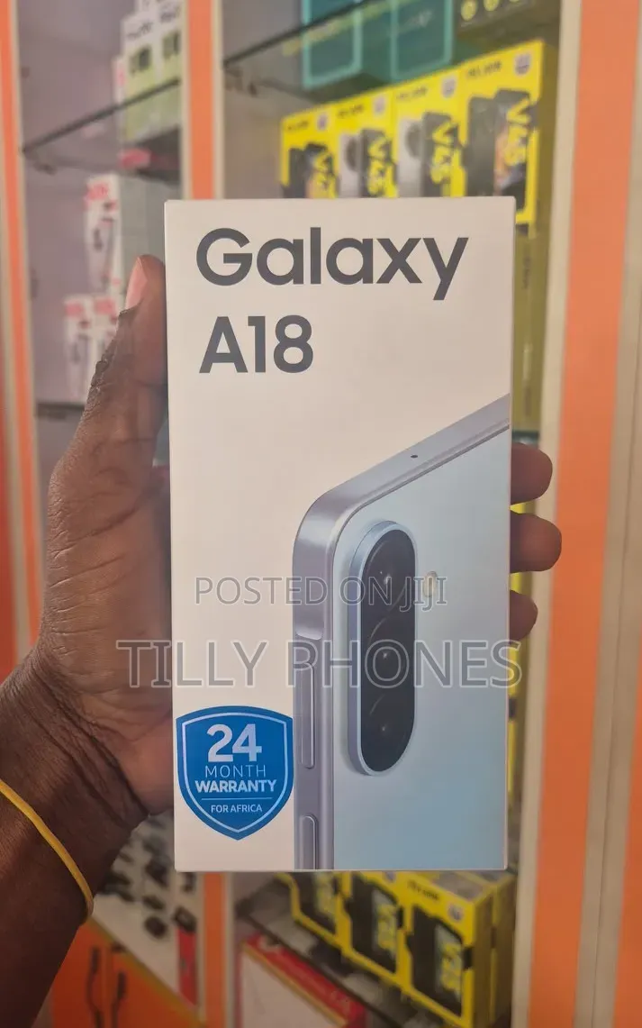 New Samsung Galaxy A18 128 GB Black