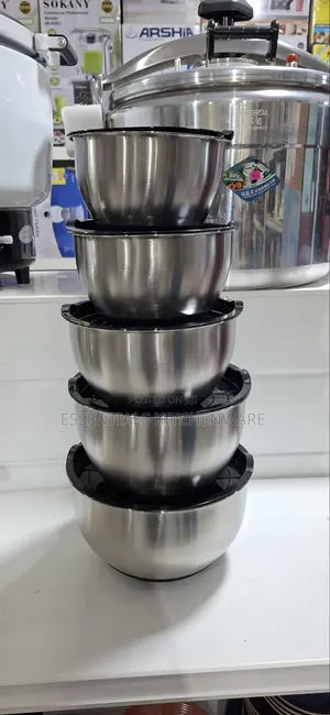5pcs Stainless Steel Mixing Bowls Set