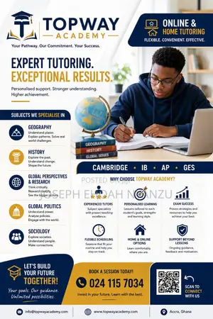 Private History, Geography, Sociology & Global Perspectives Tutor
