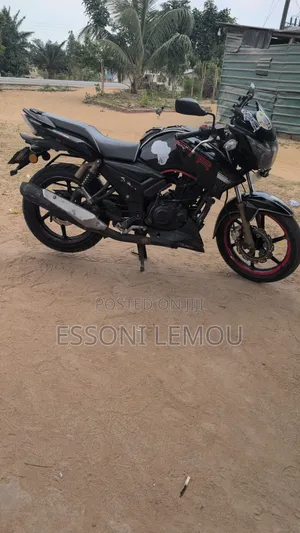TVS Apache 180 RTR 2023 Black