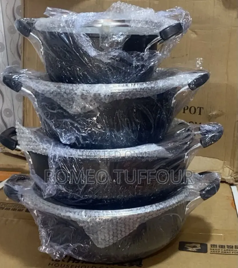 4 Set Nonstick Cookware