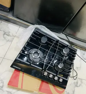 Long Lasting • Kenwood Black Inbuilt 4 Gas Burner Hob