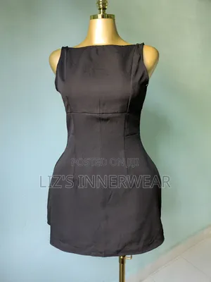 Sleeveless Black Mini Dress