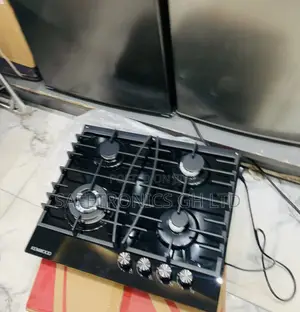 Zealous < 60cm Inbuilt Black Kenwood 4 Gas Hob