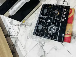 Kenwood 4 Gas Inbuilt Hob(Glass)Black