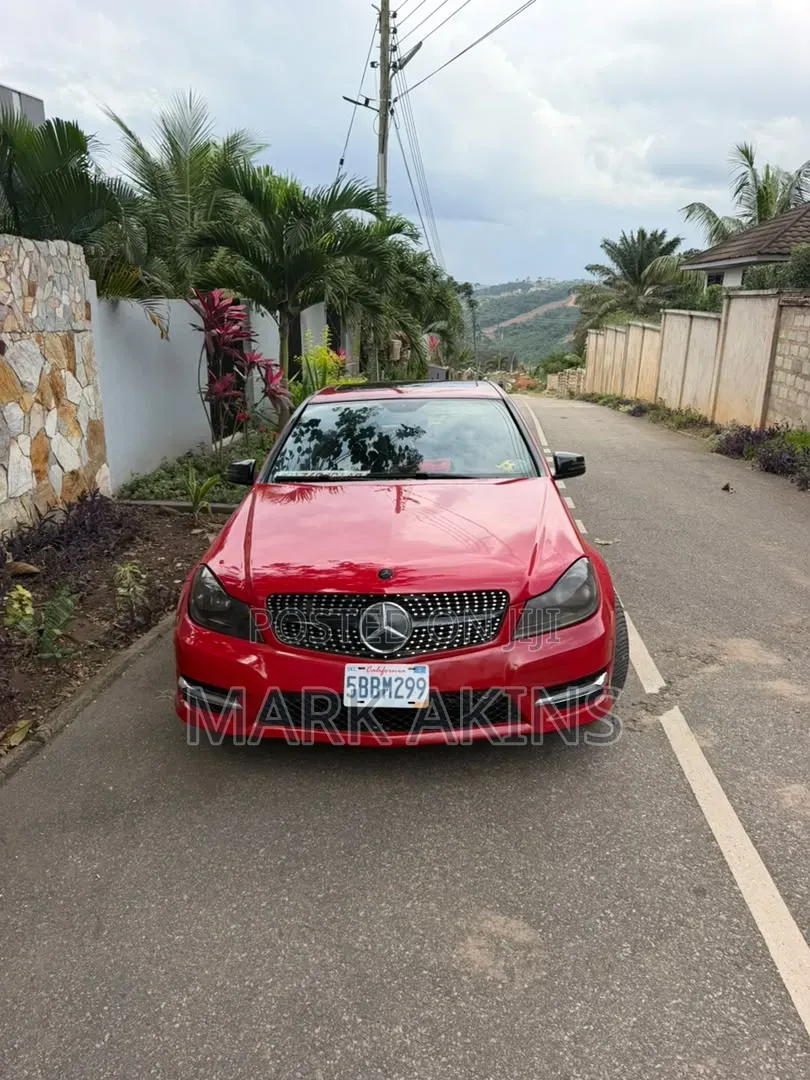 Mercedes-Benz C250 2014 Red