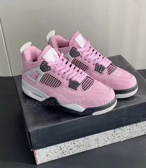 The Nike Air Jordan 4 Retro "Orchid".