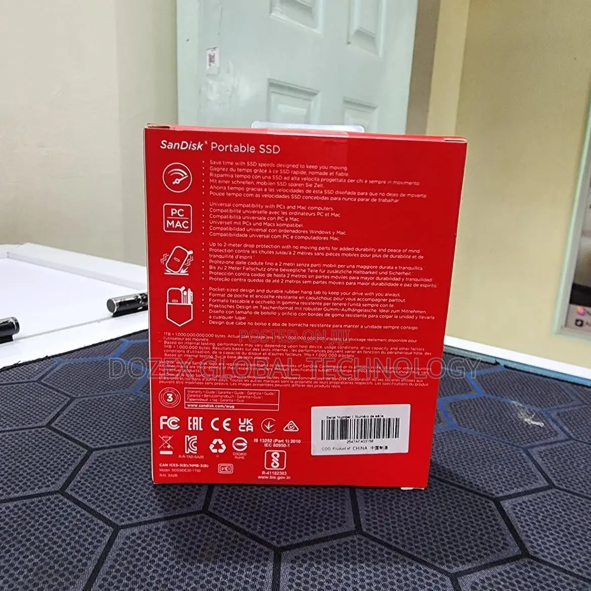 Portable San Disk SSD