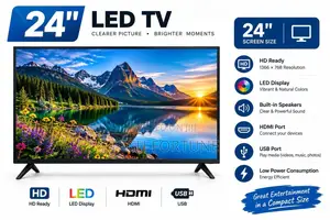 NASCO 24" LED FHD Digital Satellite Television