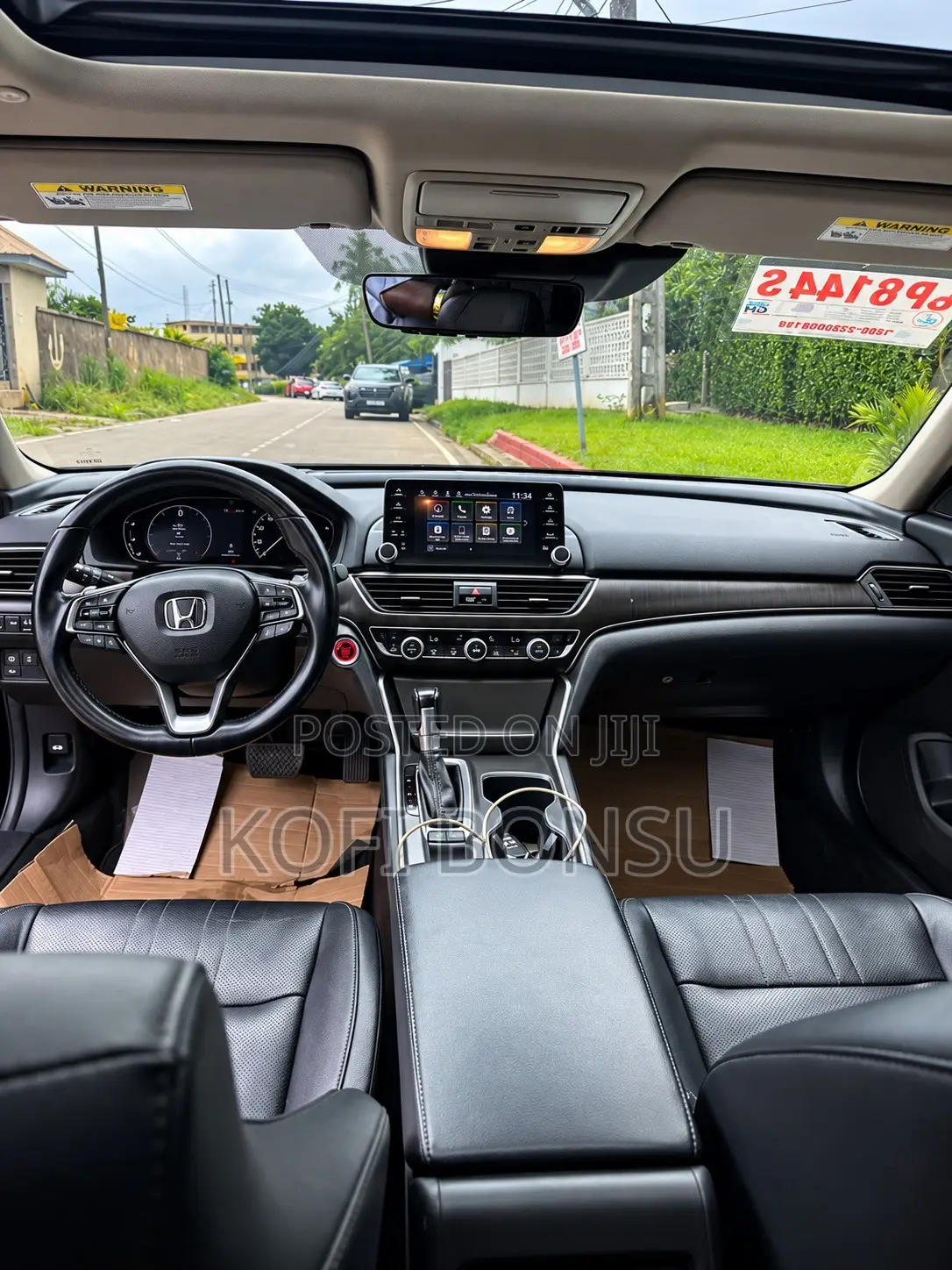 Honda Accord Touring 2018 Black