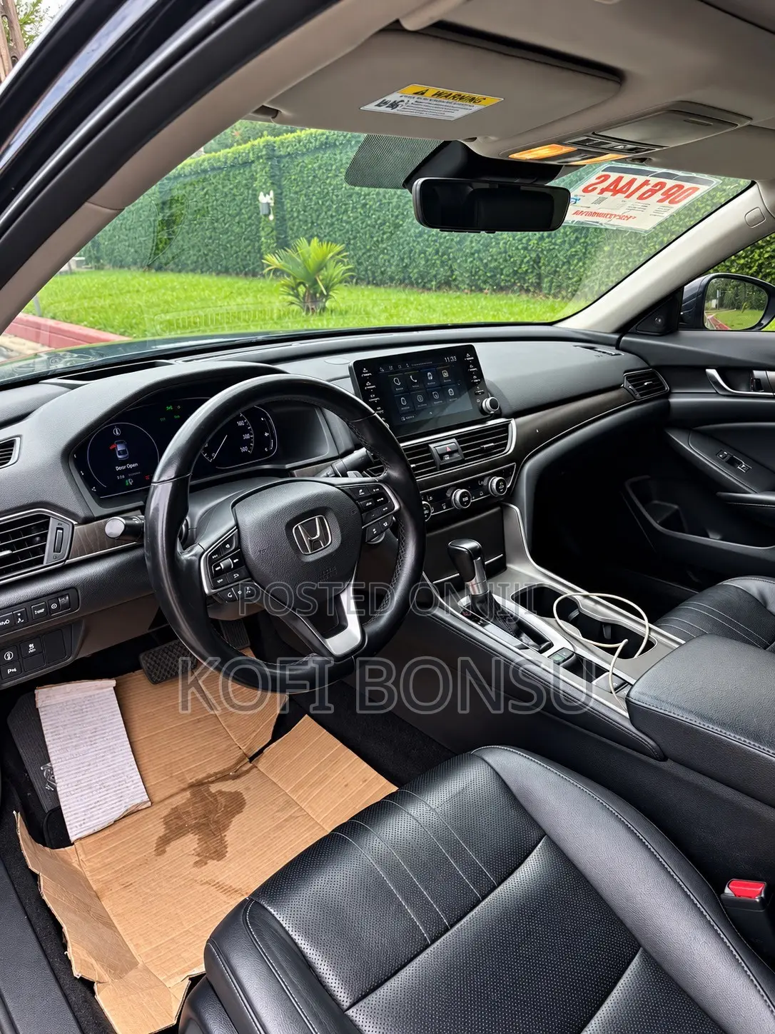 Honda Accord Touring 2018 Black