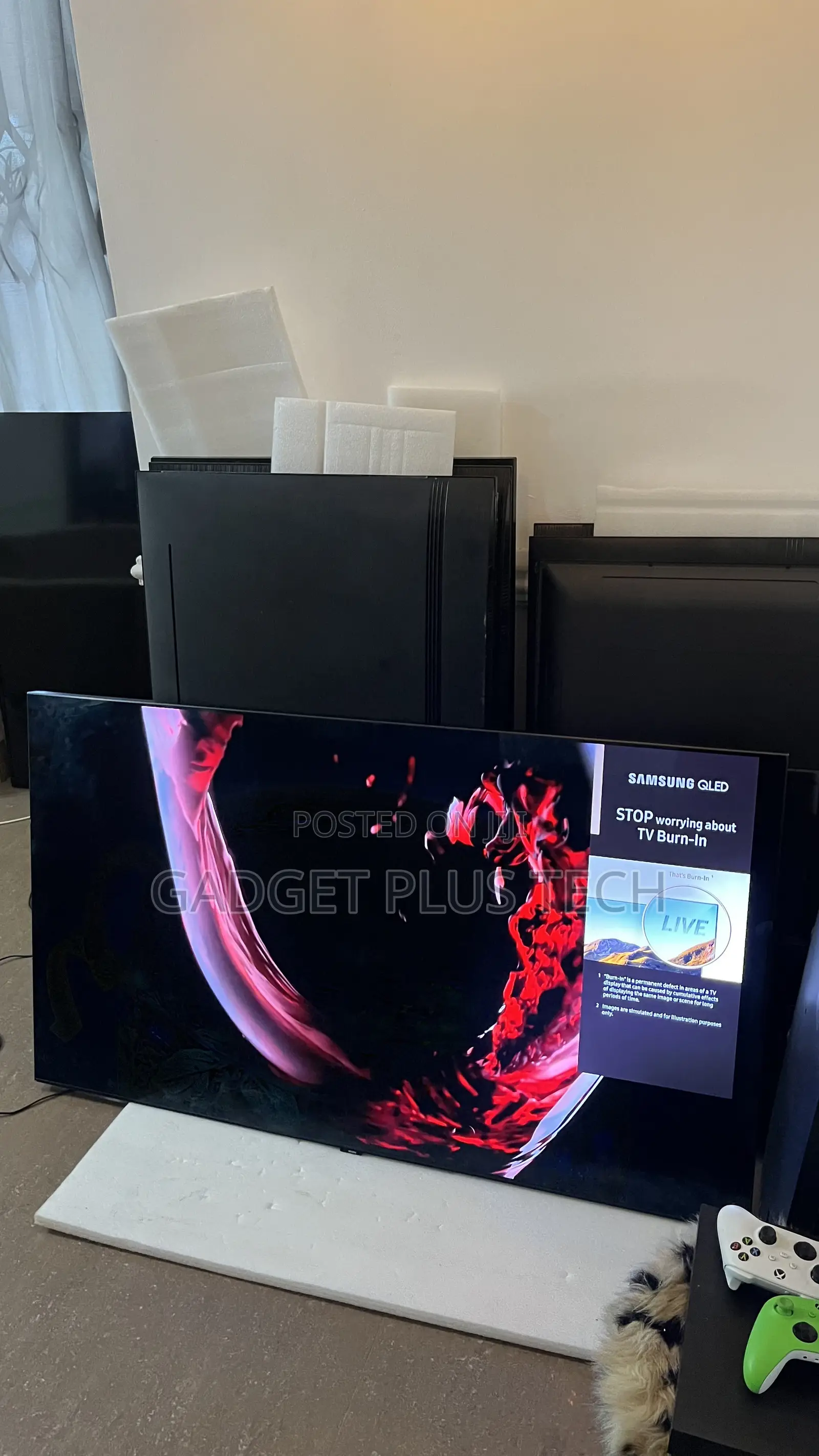 2021 65” Samsung 120Hz QLED 4k UHD Smart TV