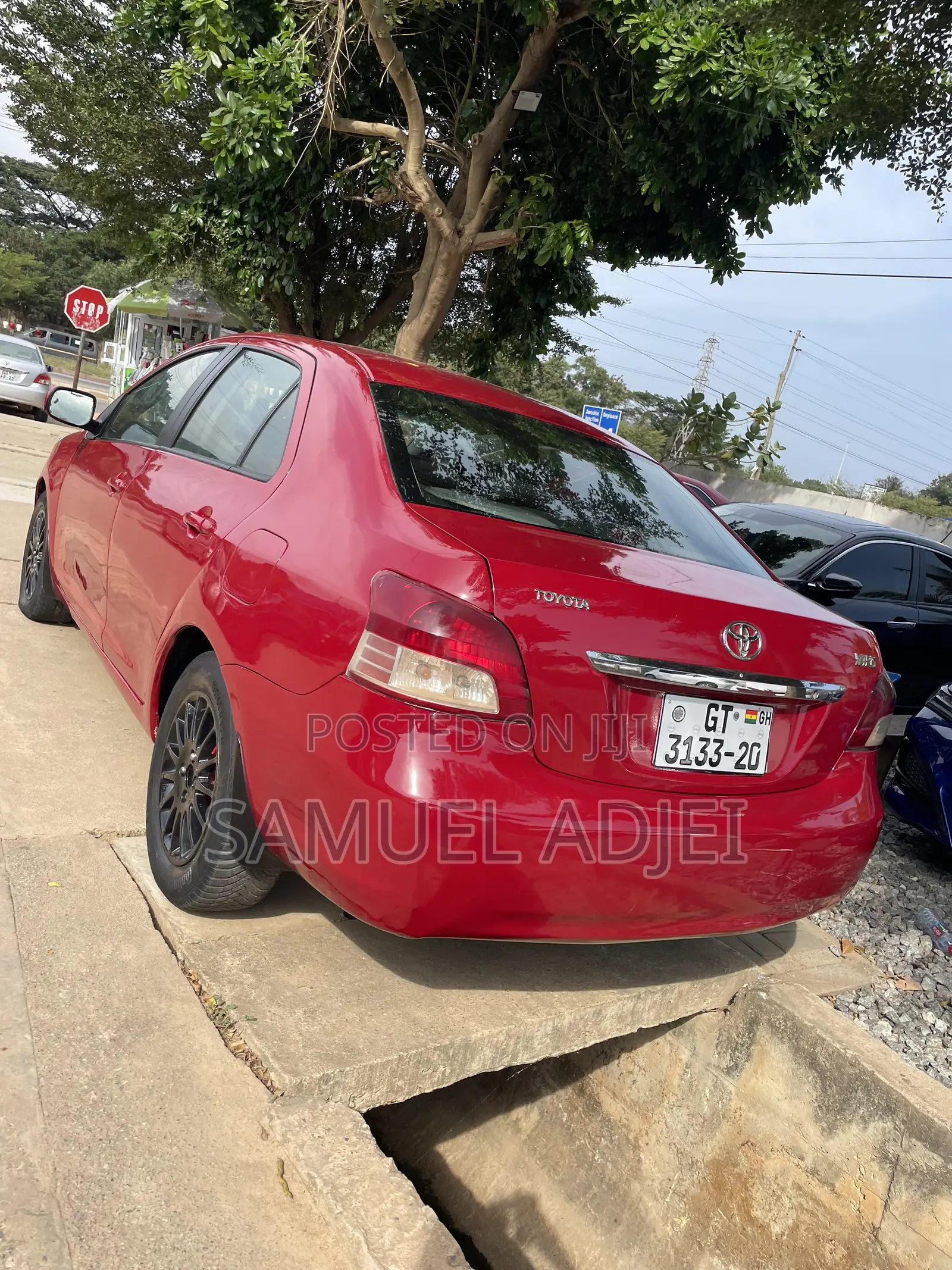Toyota Yaris 2010 Red