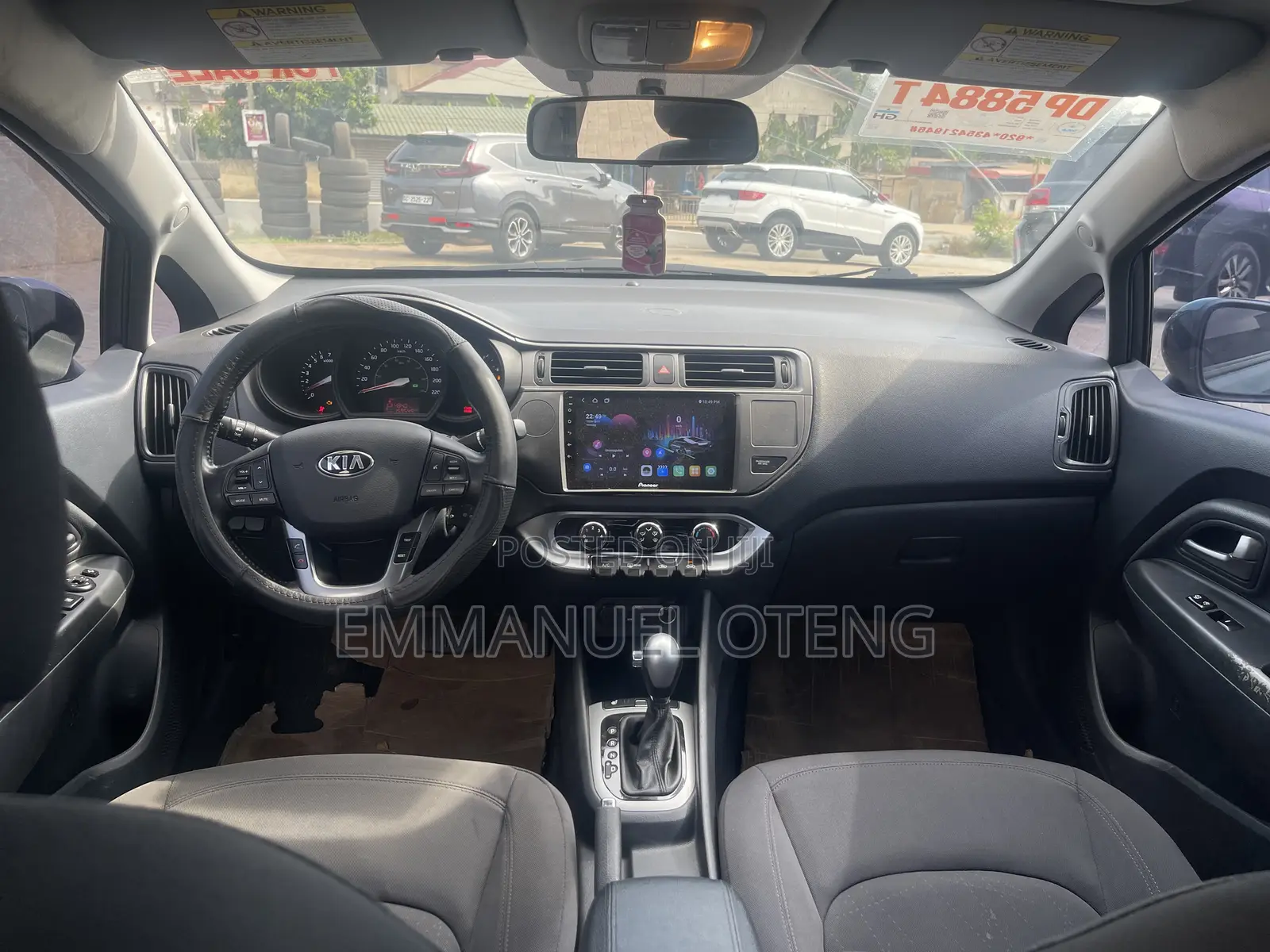 Kia Rio 2015 Gray