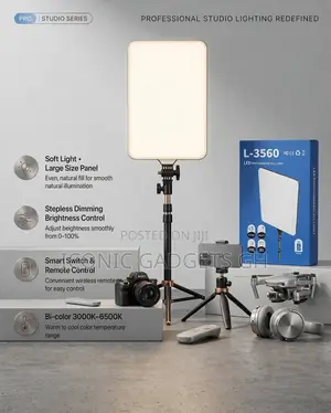 LED Photographic Fill Light With Stand