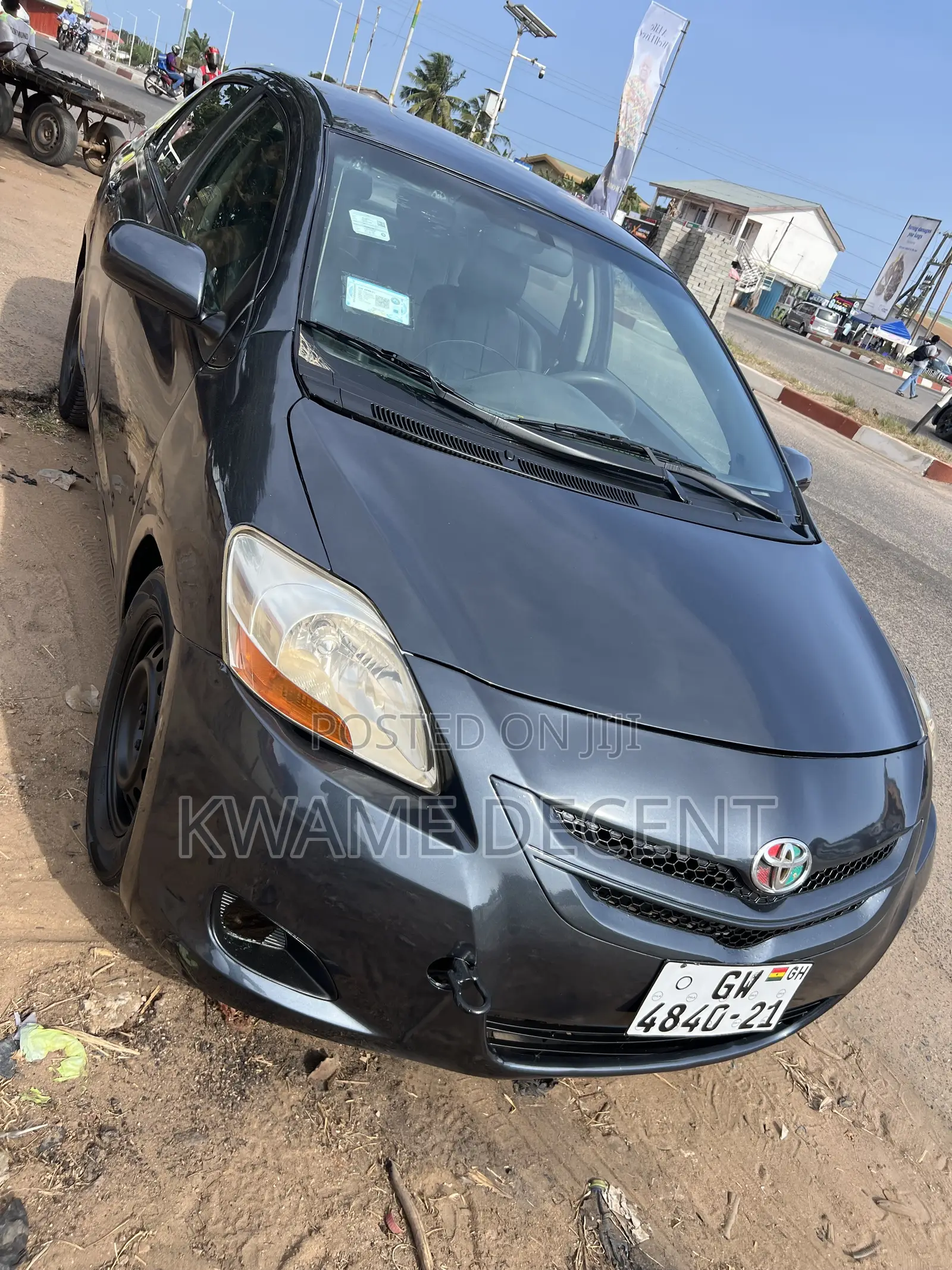 Toyota Yaris 2008 Black
