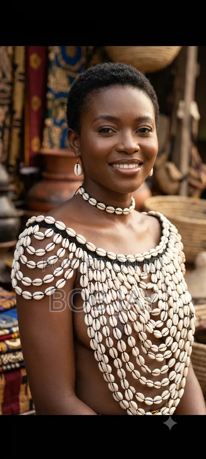Selling of Cowries Design