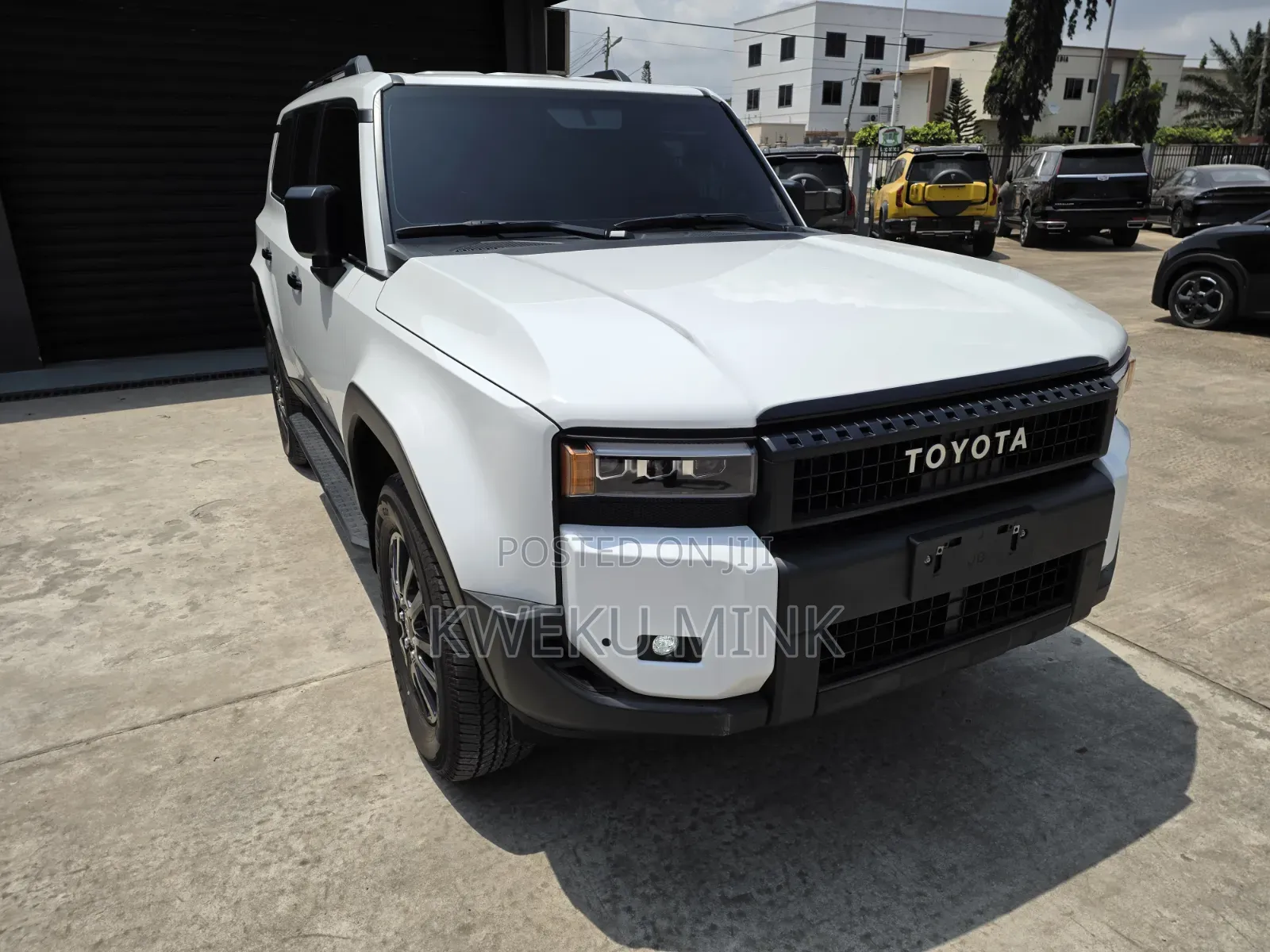 New Toyota Land Cruiser Prado 2024 White
