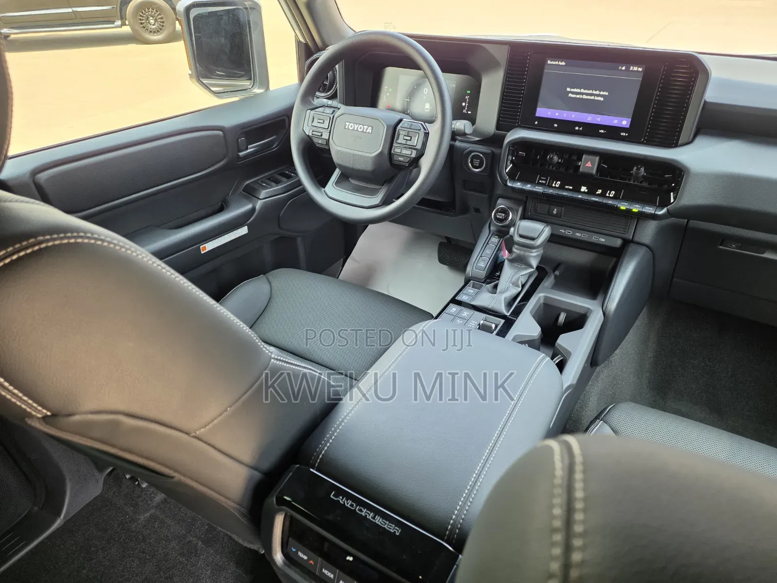 New Toyota Land Cruiser Prado 2024 White