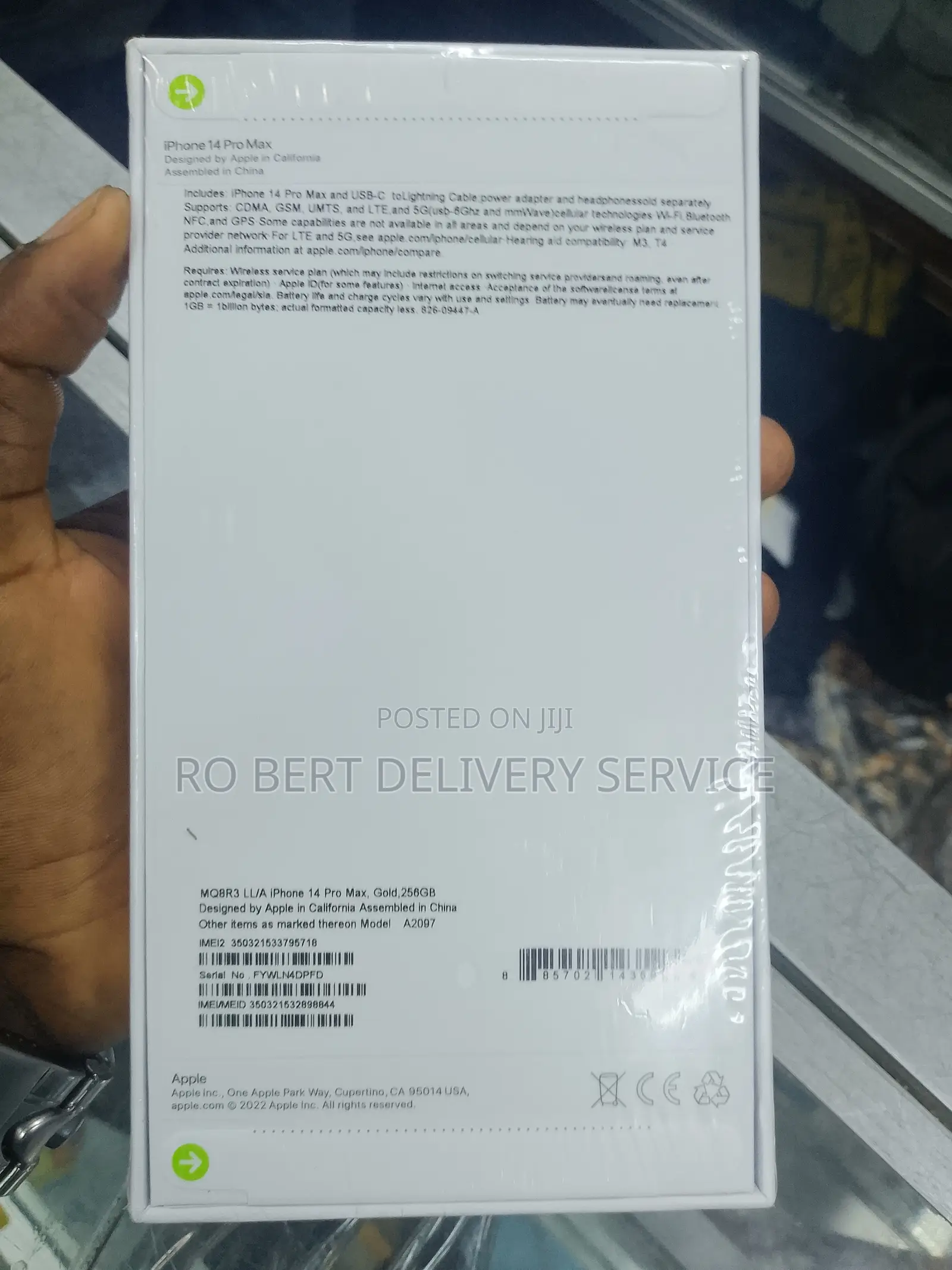 New Apple iPhone 14 Pro Max 256 GB Gold