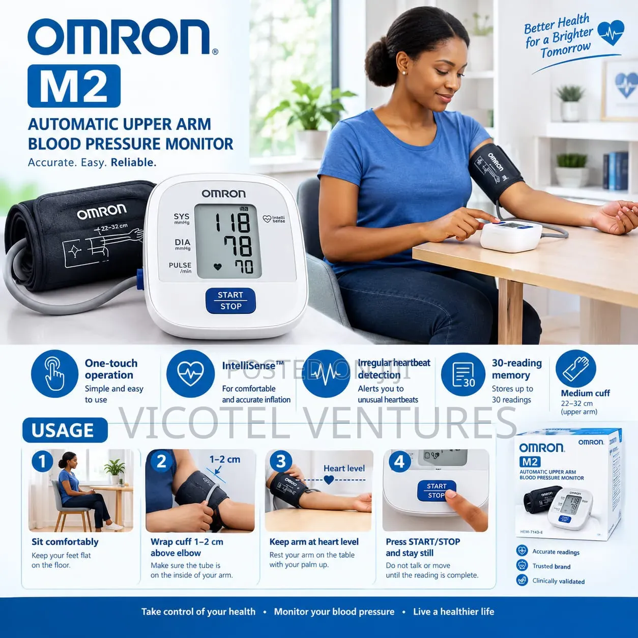 Omron M2 Bp Monitor