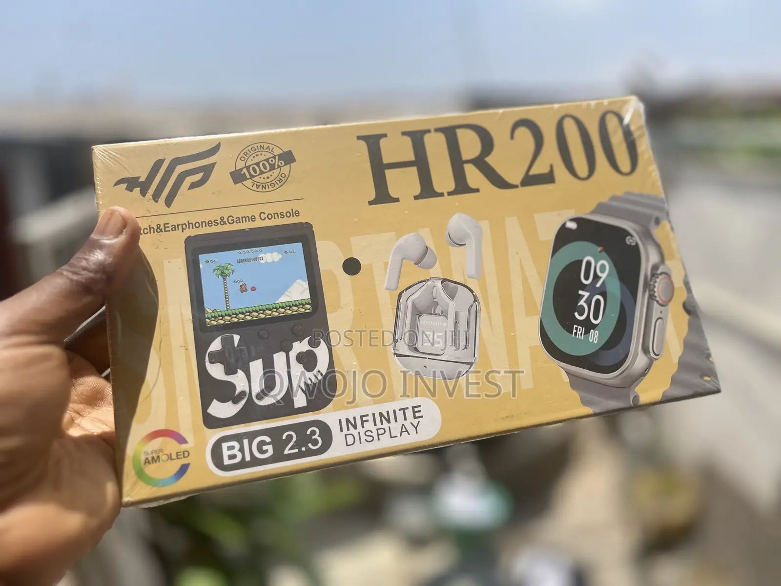 HR200 Smart Watch Set