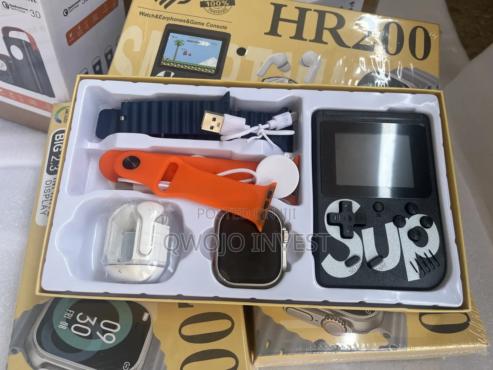 HR200 Smart Watch Set
