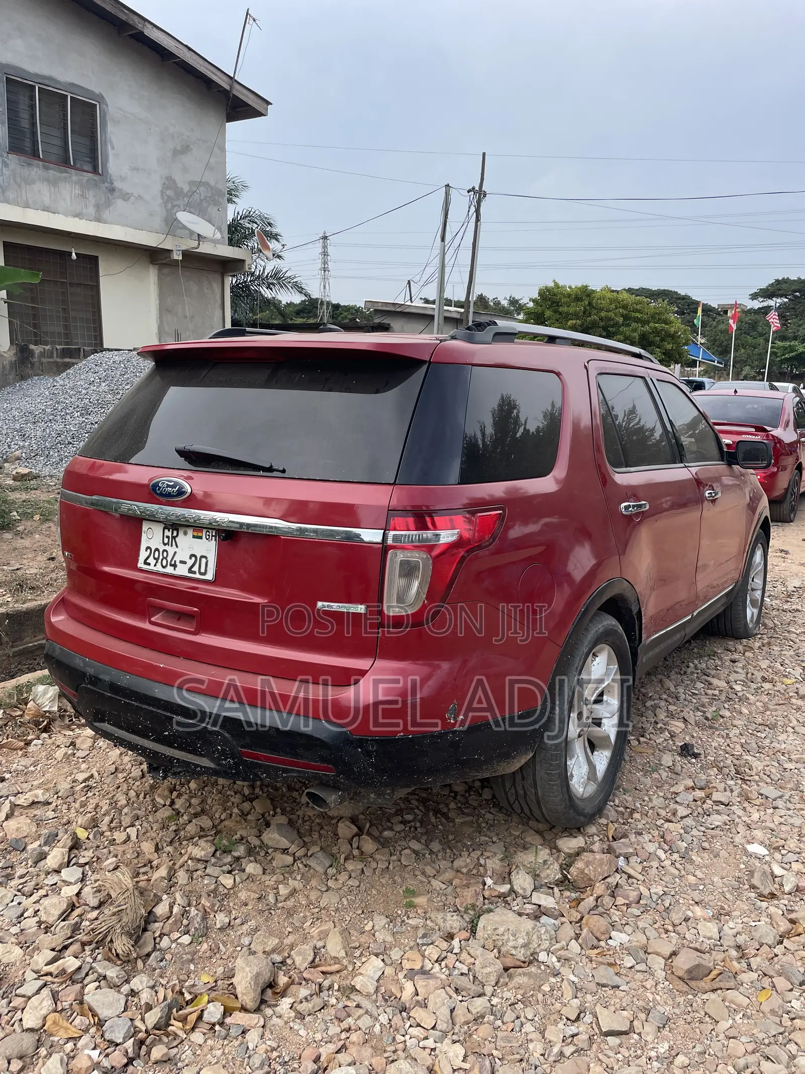 Ford Explorer 2014 Red