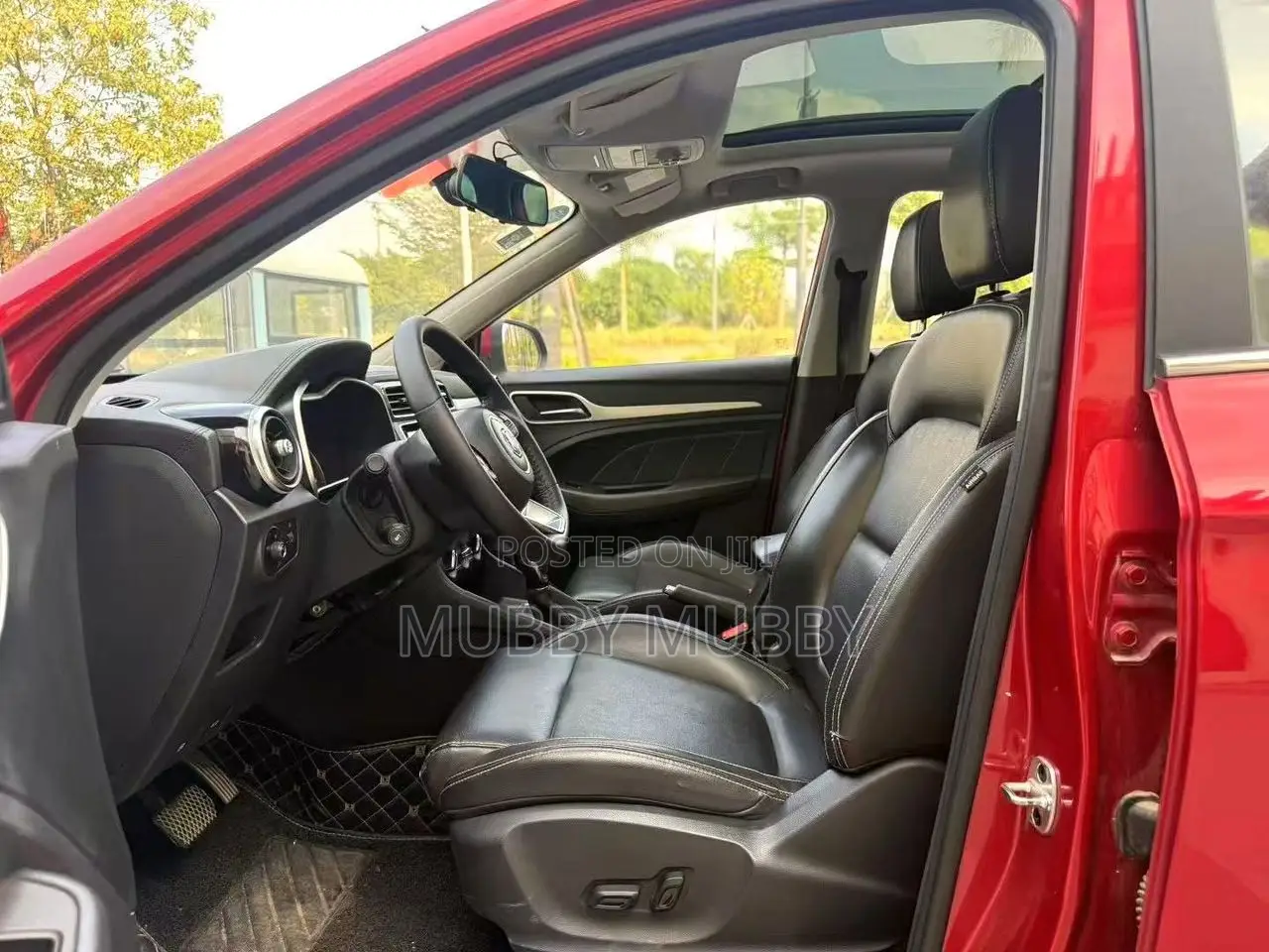 MG ZS 2019 Red