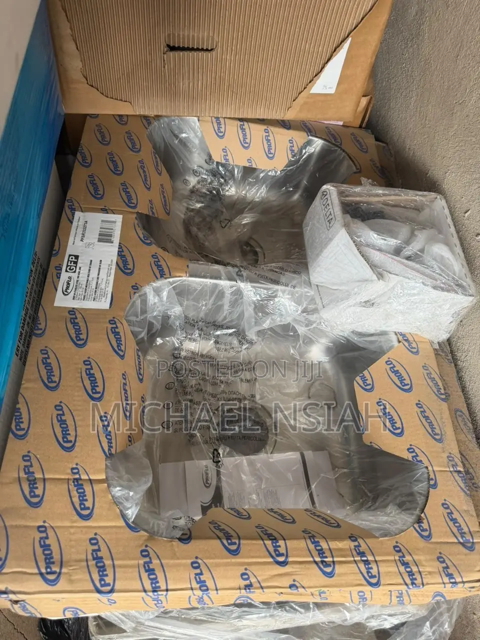 Kitchen Sink, Bathroom Sink and Shower, Faucets and Toilet Seat