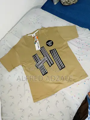 Brown Cotton Mens T-Shirt