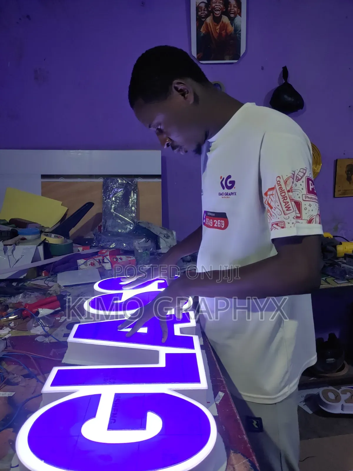 3d Lighten Signage Service Services