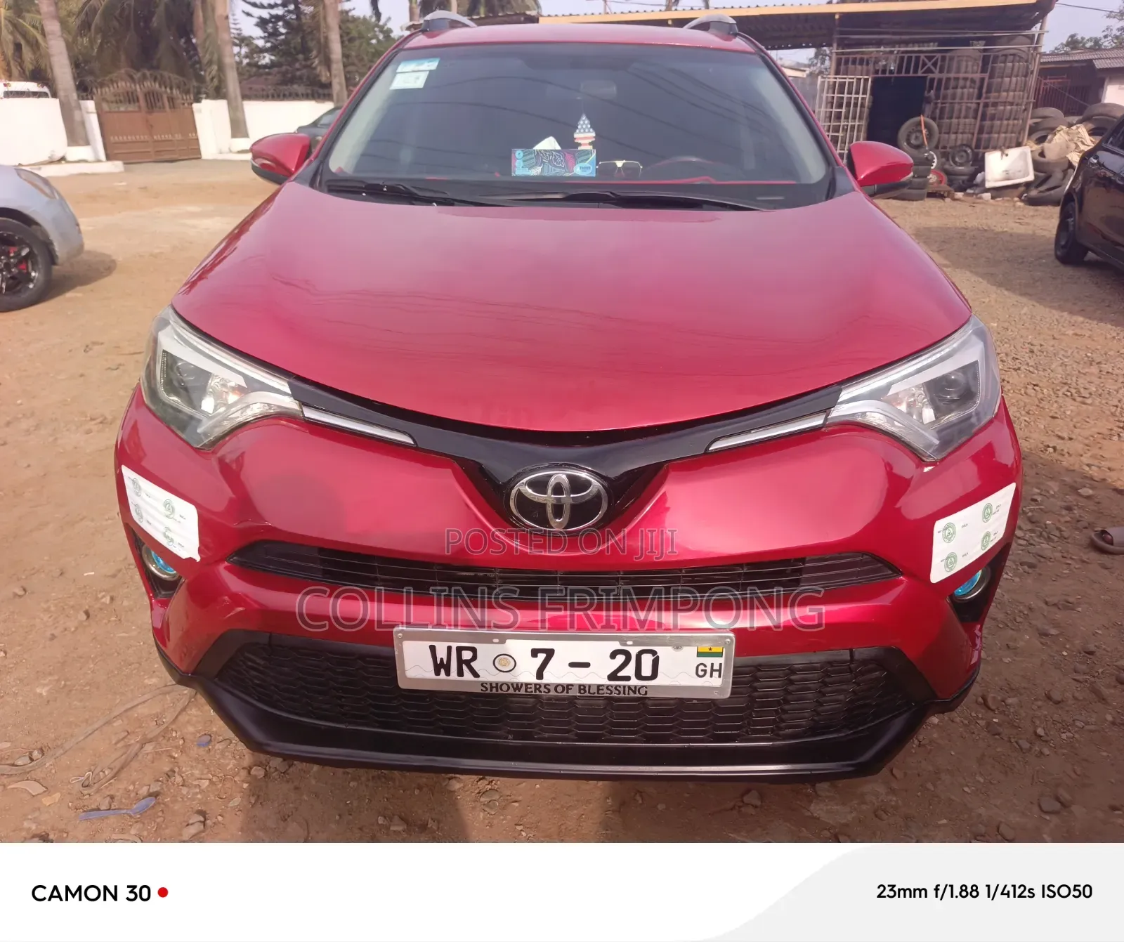 Toyota RAV4 LE AWD (2.5L 4cyl 6A) 2017 Red