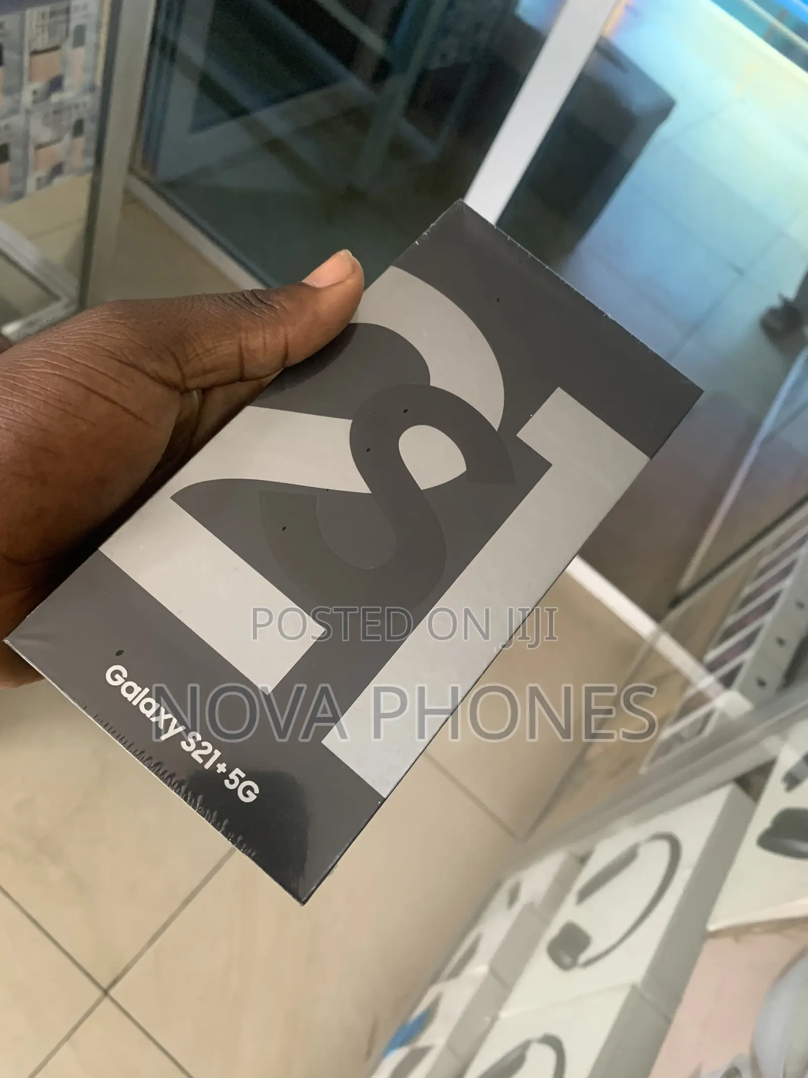 New Samsung Galaxy S21+ 5G 128 GB Black