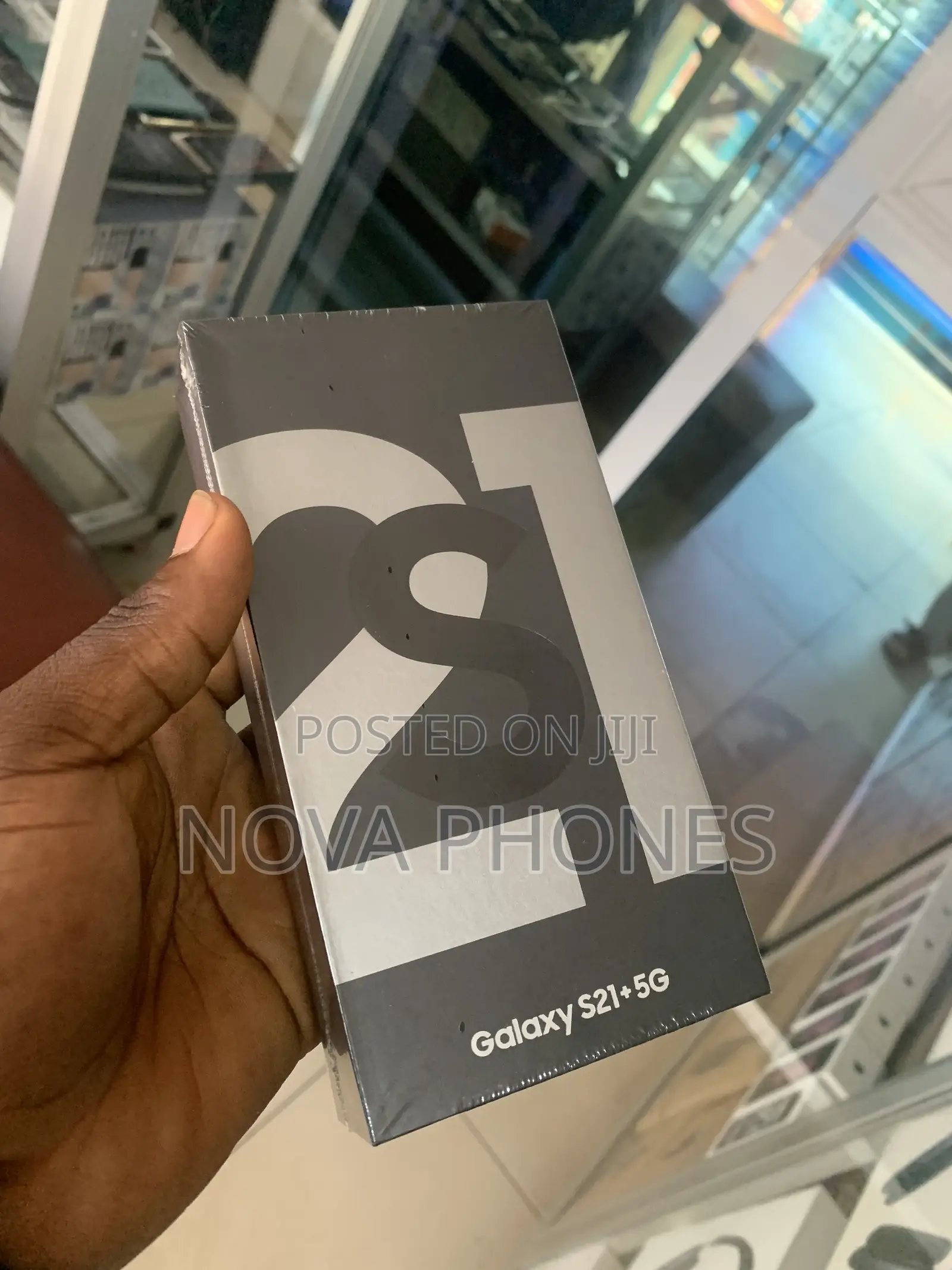 New Samsung Galaxy S21+ 5G 128 GB Black