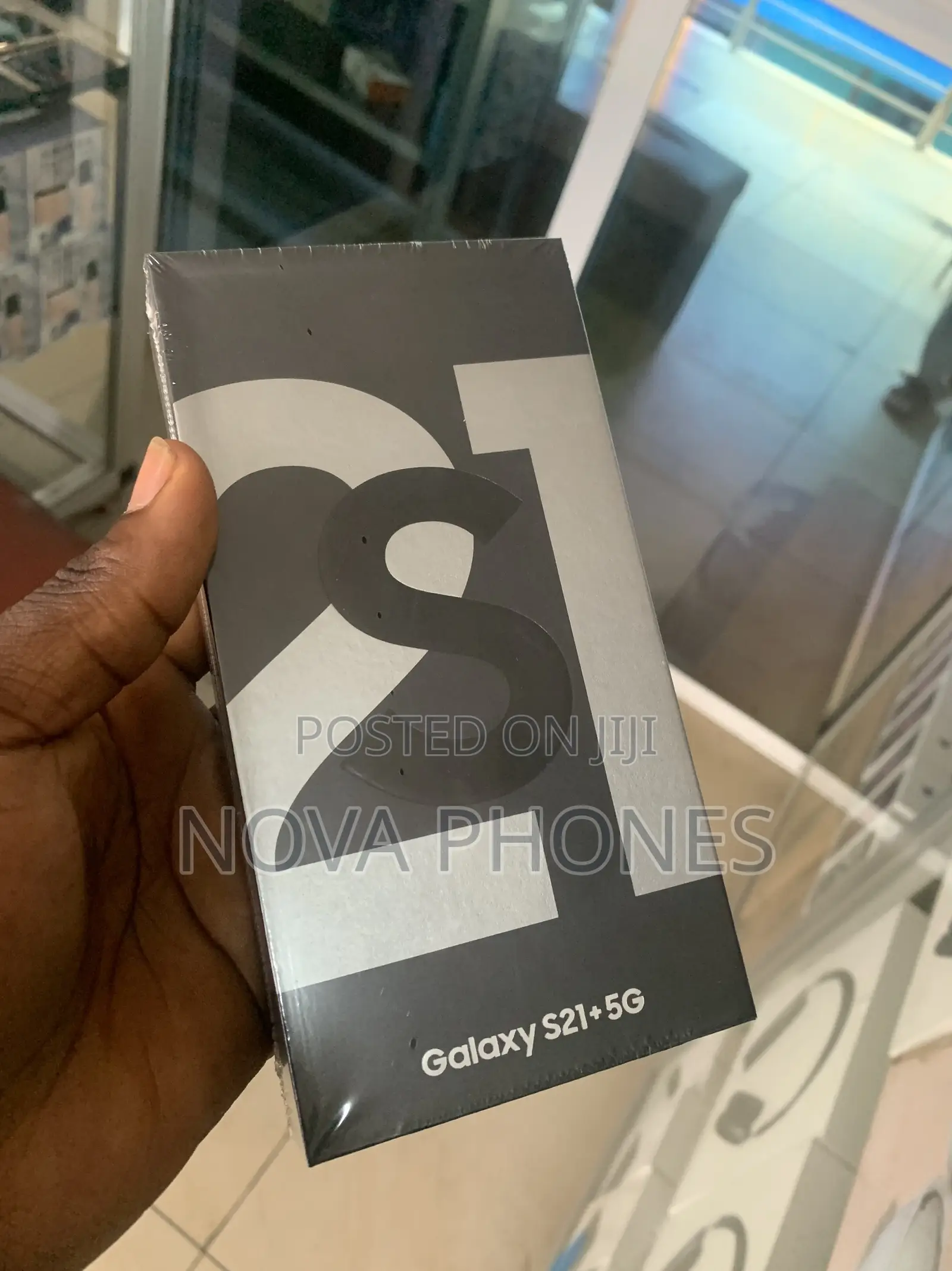 New Samsung Galaxy S21+ 5G 128 GB Black