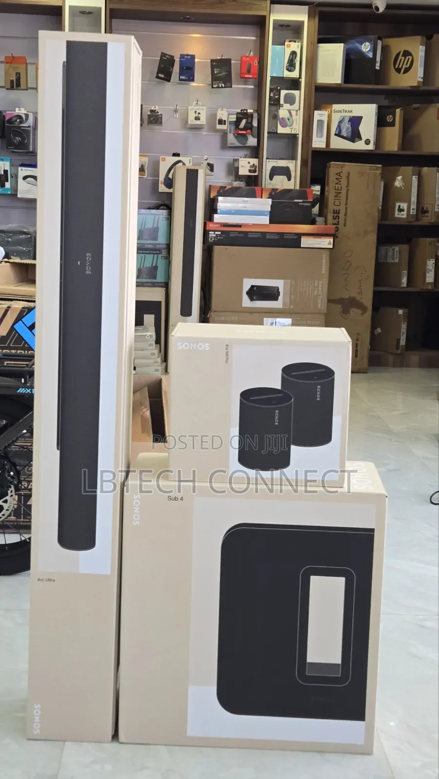Sonos Home Theater Bundle – Arc Ultra + Sub 4 + Era 100 Pro Pair