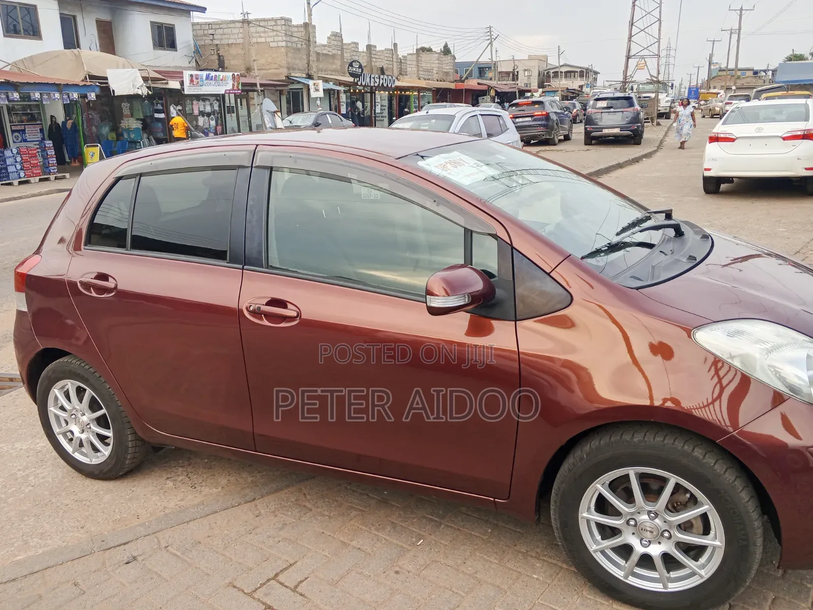 Toyota Vitz 2010 Beige