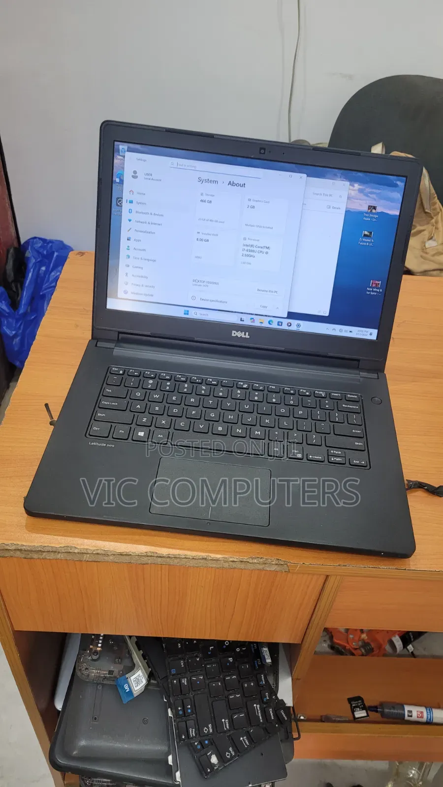 Laptop Dell Latitude 14 3470 8GB Nvidia HDD 500GB
