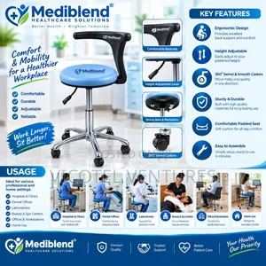 Theater Stool With Backrest