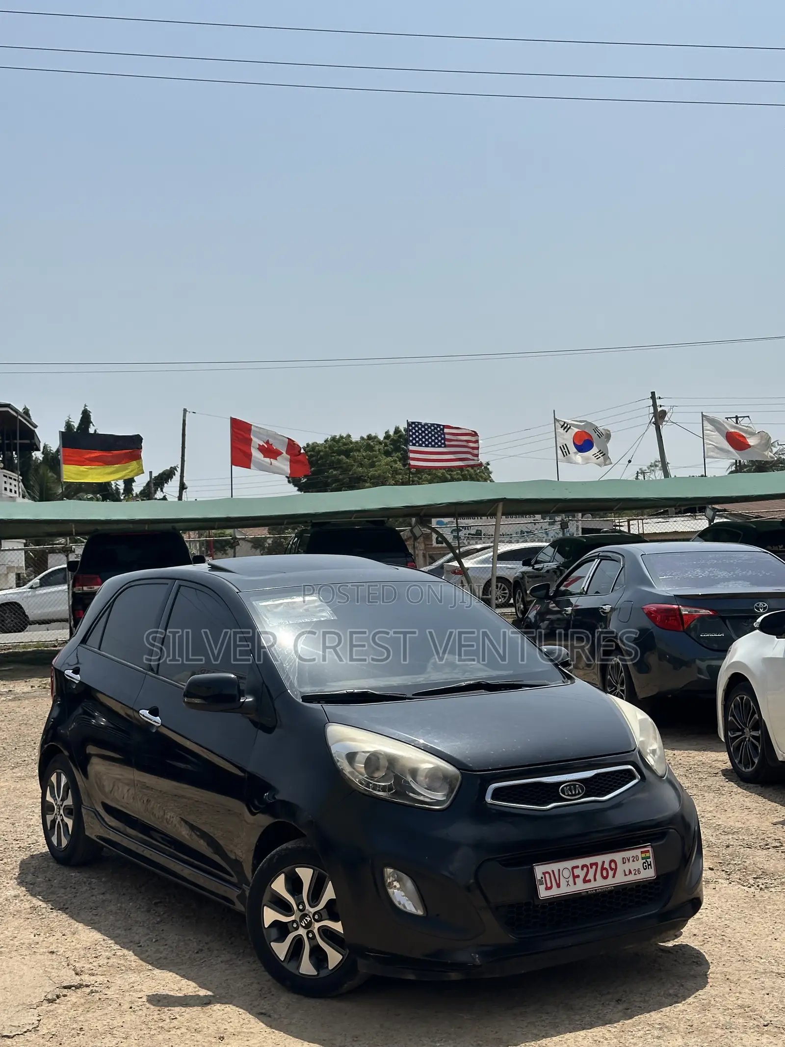 Kia Morning 2012 Black